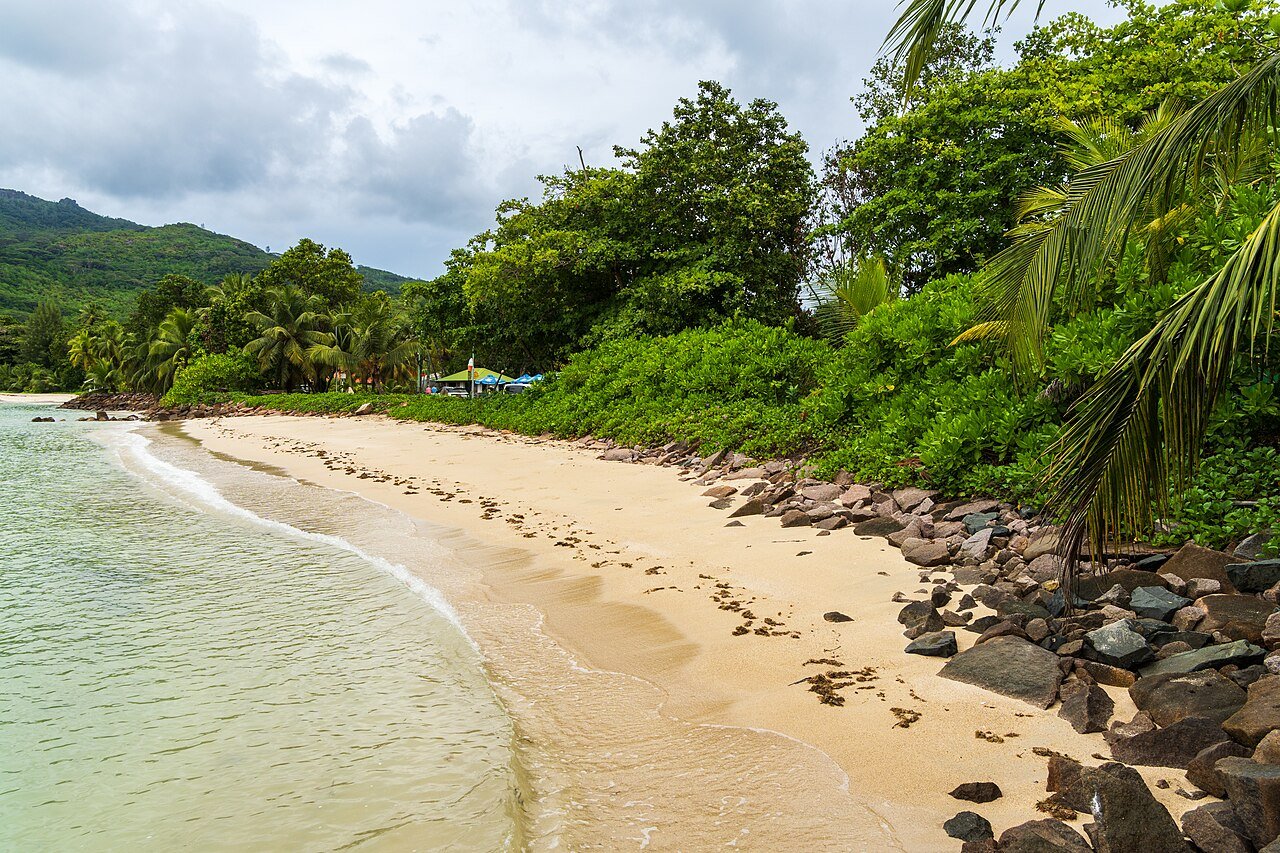 Baie Lazare på Mahé