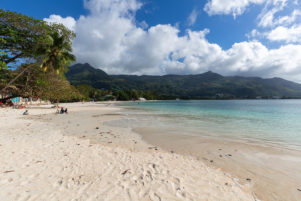Beau Vallon på Mahé