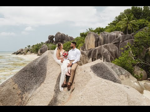 Bryllupsfilm: Bryllup på Anse Source d'Argent