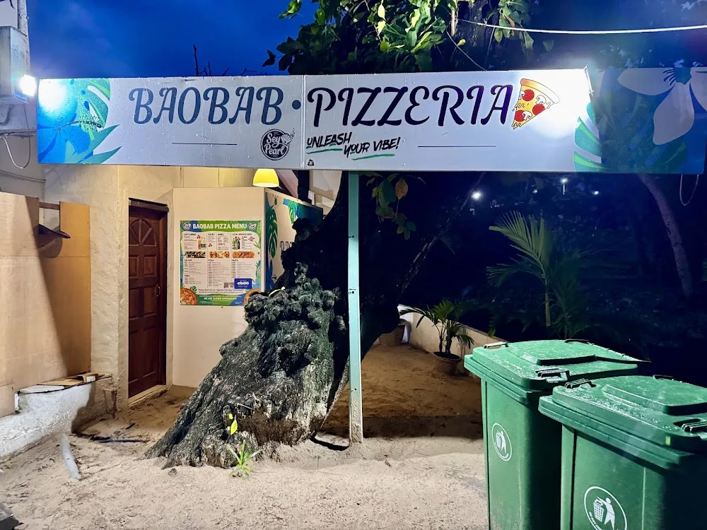 Baobab Pizzeria i Beau Vallon