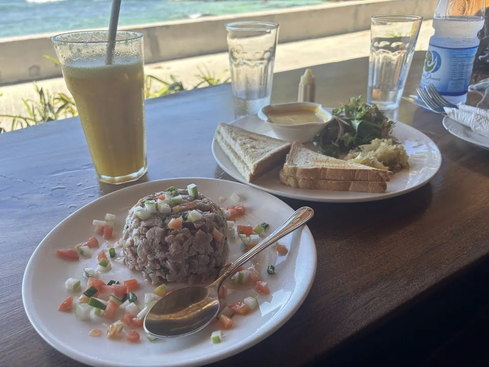 Chez Jules Restaurant i Anse Banane