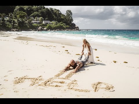 Bryllupsfilm: Yana og Jamal, Carana Beach, Mahé