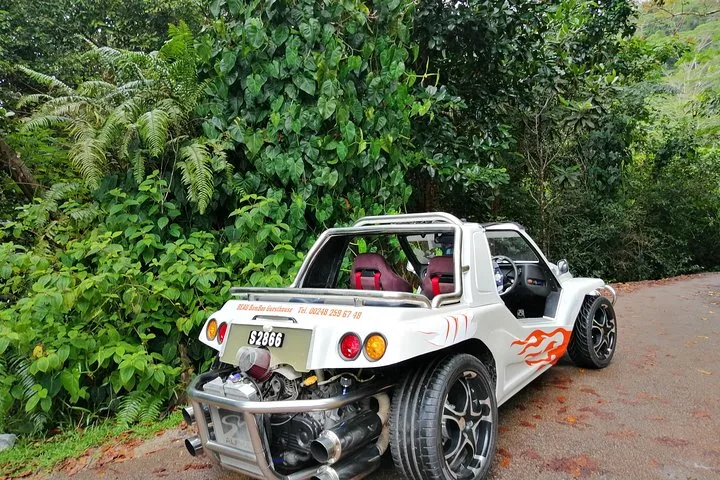 Mahé i beachbuggy, billede 3